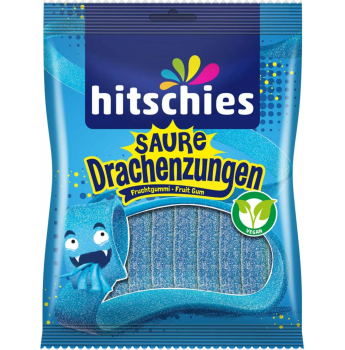 hitschies - Saure Drachenzungen Blau 125g